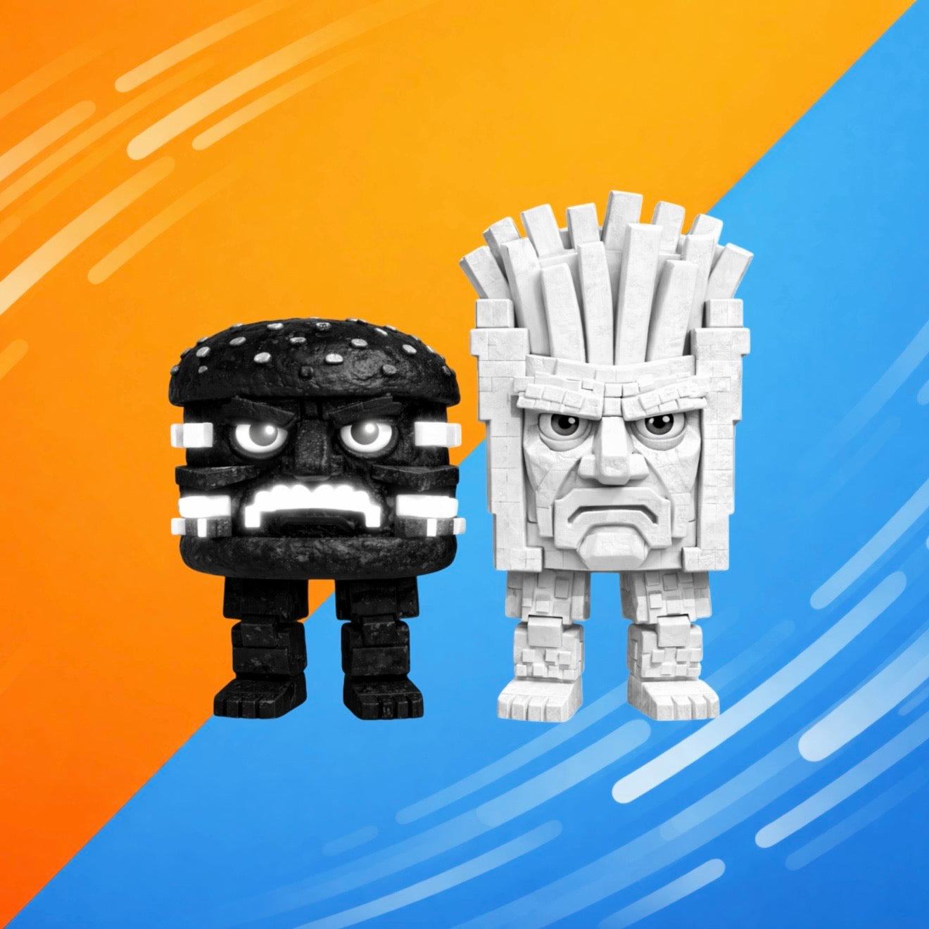 Yin Yang Burguro And Fryuro