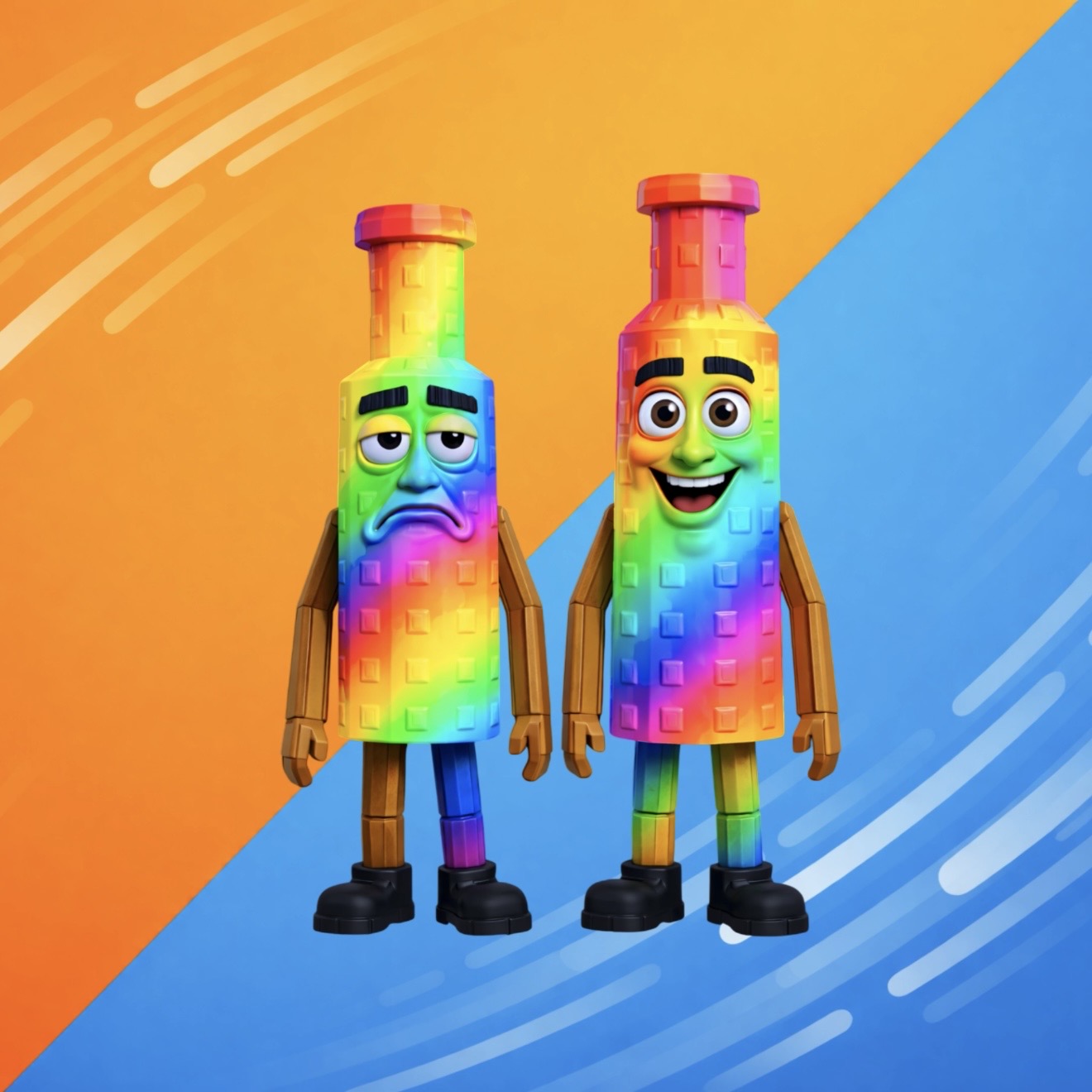 Rainbow Ketchuru and Musturu