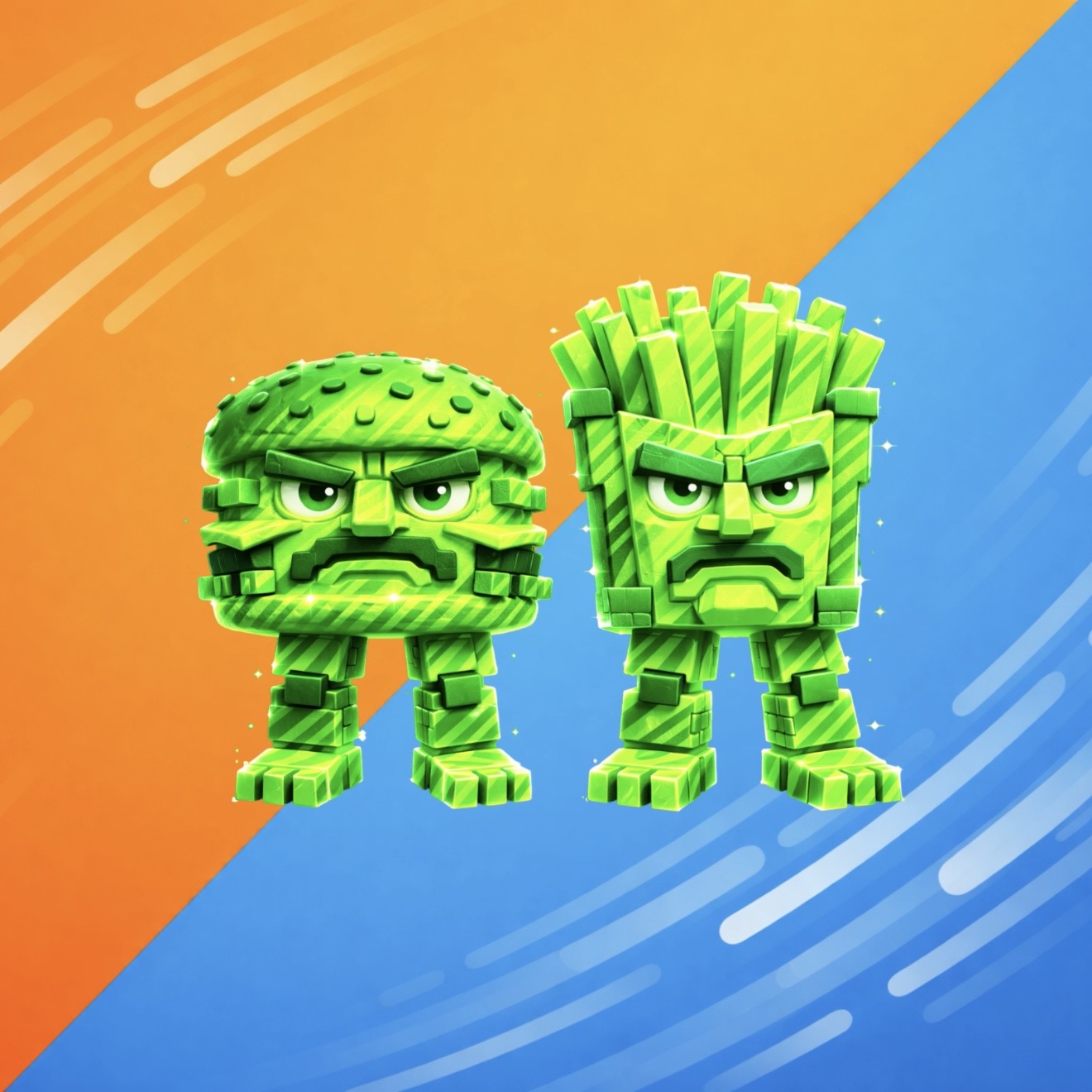 Radioactive Burguro And Fryuro
