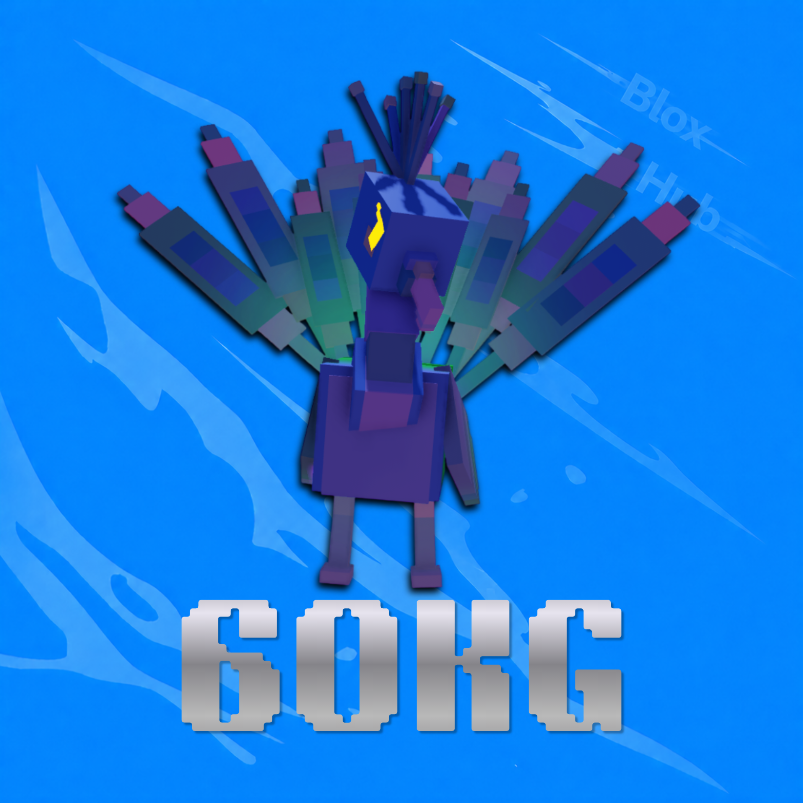 60KG+ 15Sec VENOM Peacock